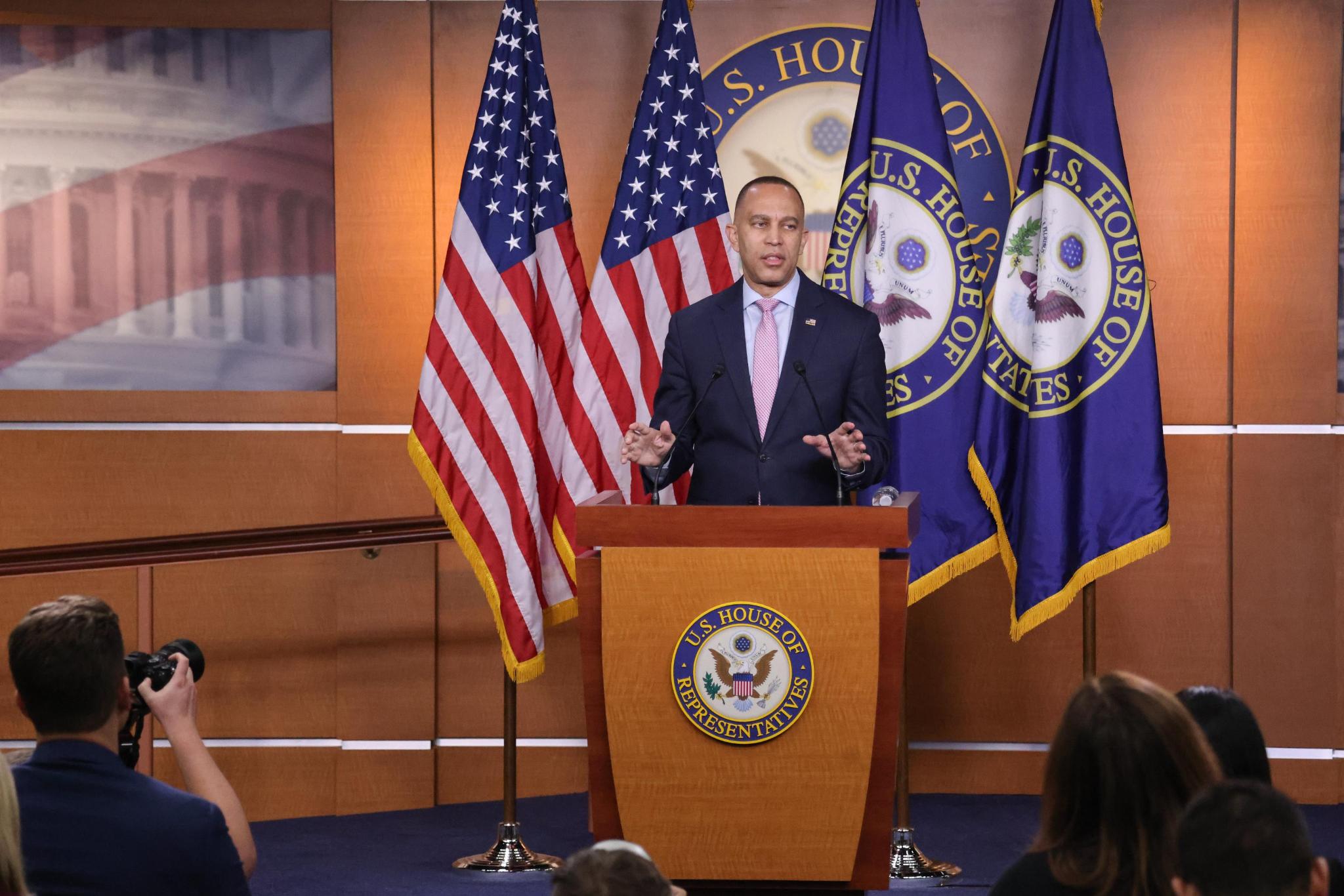 Leader Jeffries Speaking at Weekly Press Conference