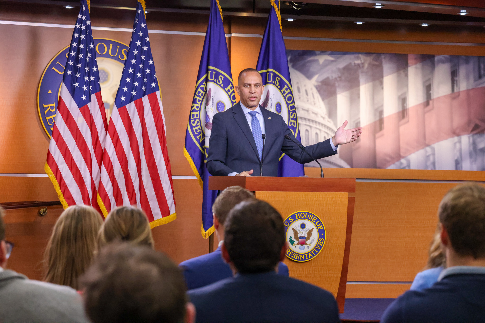 Leader Jeffries Speaking at Weekly Press Conference