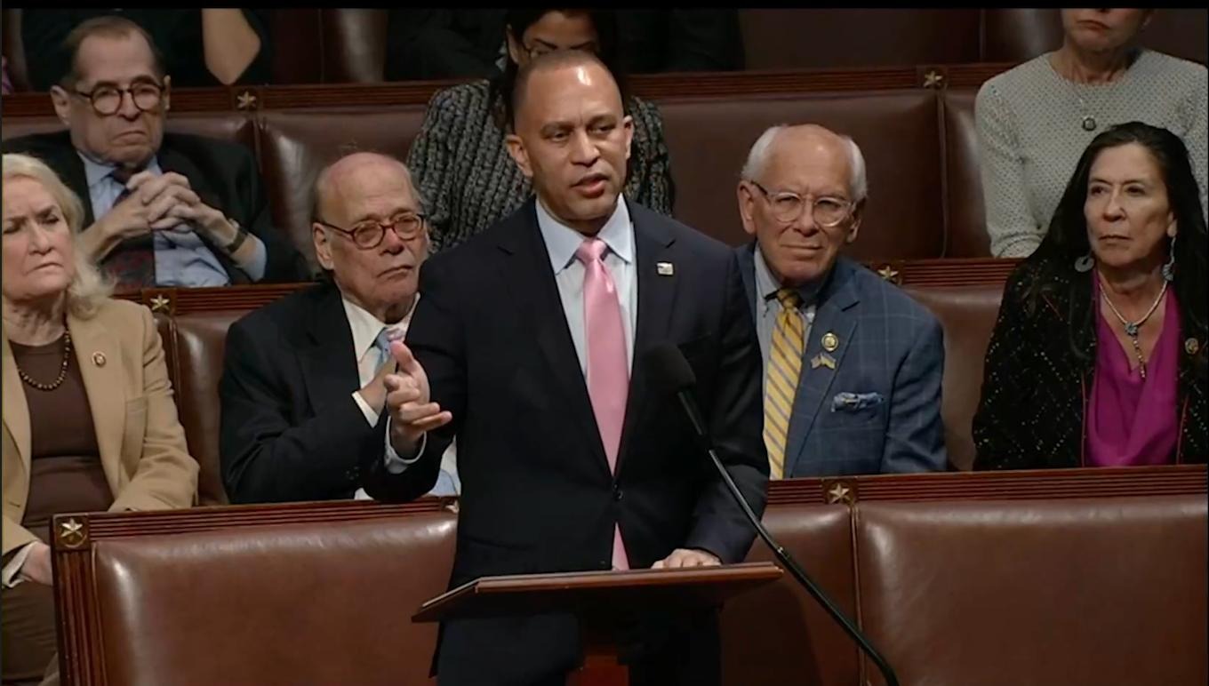Leader Jeffries speaking on the House Floor