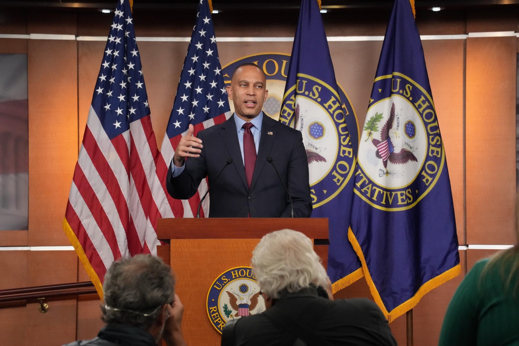 Leader Jeffries Speaking at Weekly Press Conference