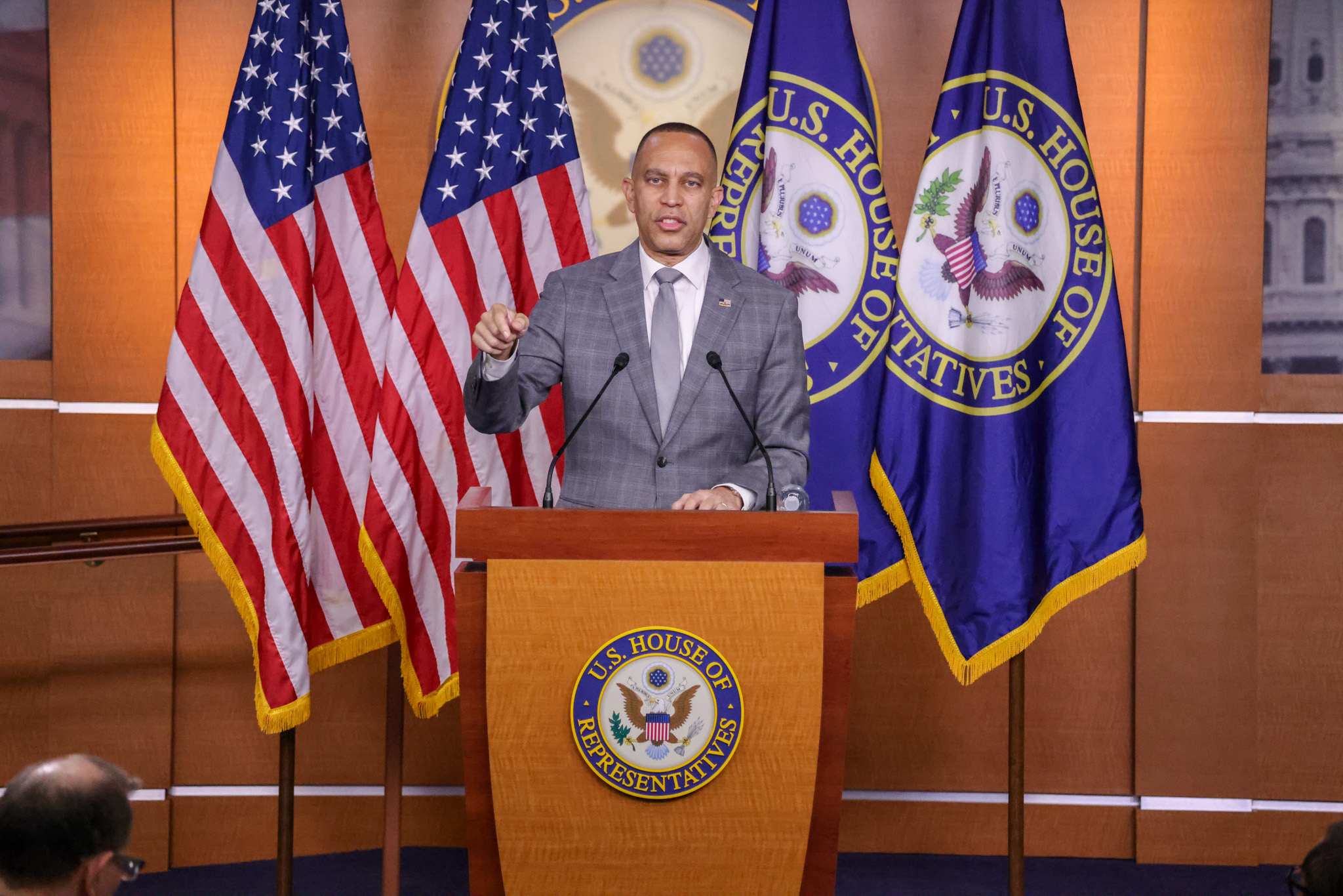 Leader Jeffries Speaking at Weekly Press Conference