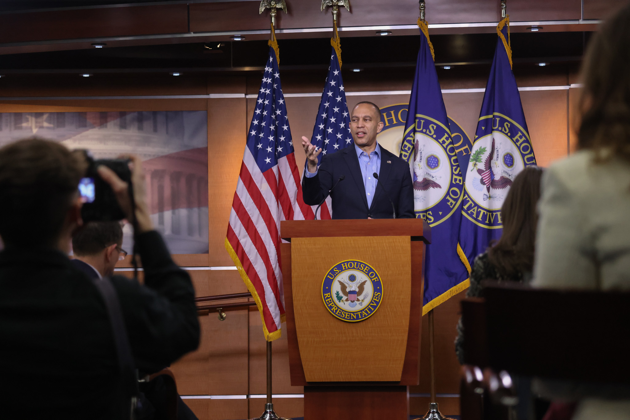 Leader Jeffries Speaking at Weekly Press Conference