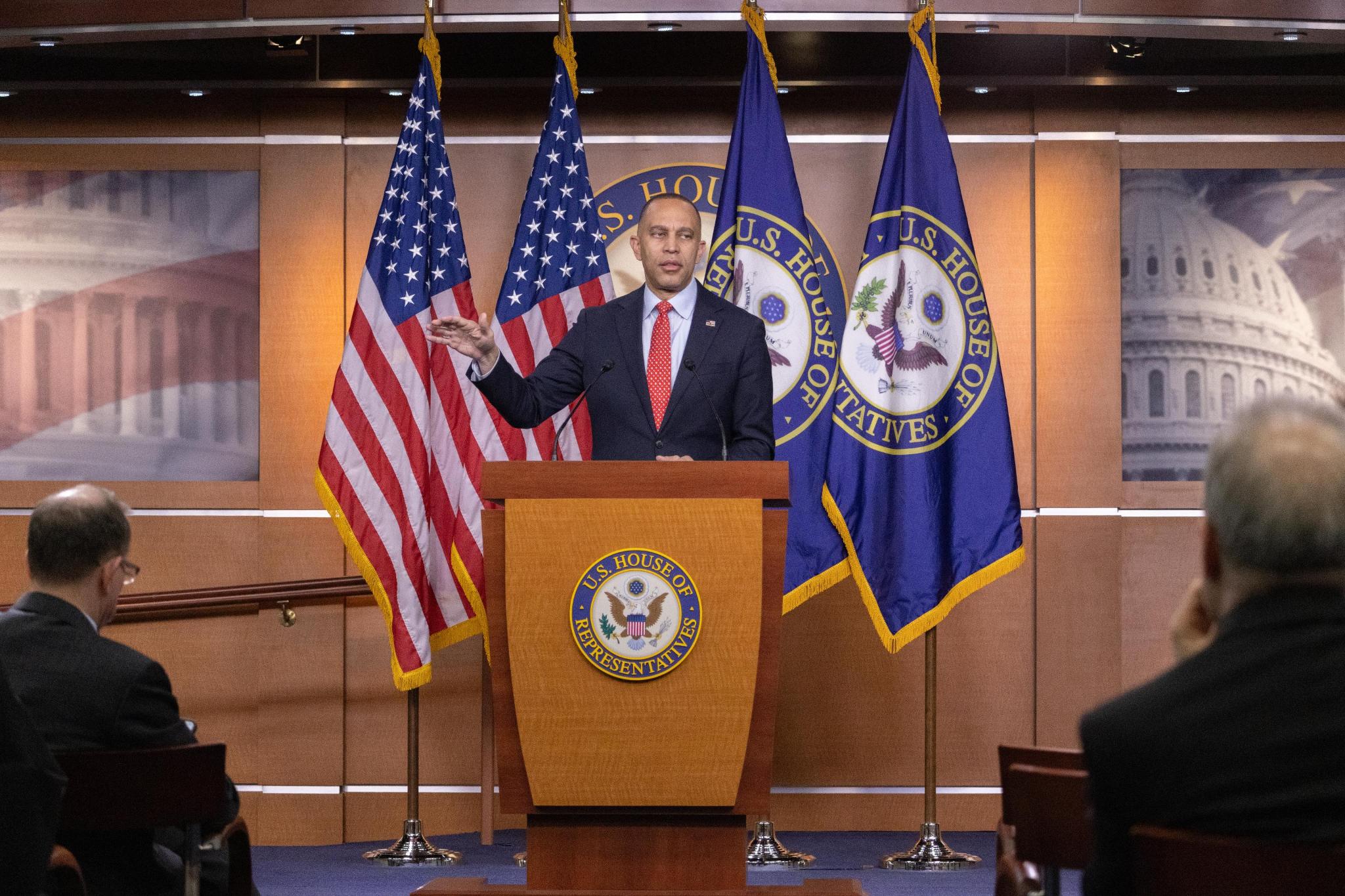 Leader Jeffries Speaking at Weekly Press Conference