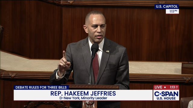 Leader Jeffries speaking on the House Floor