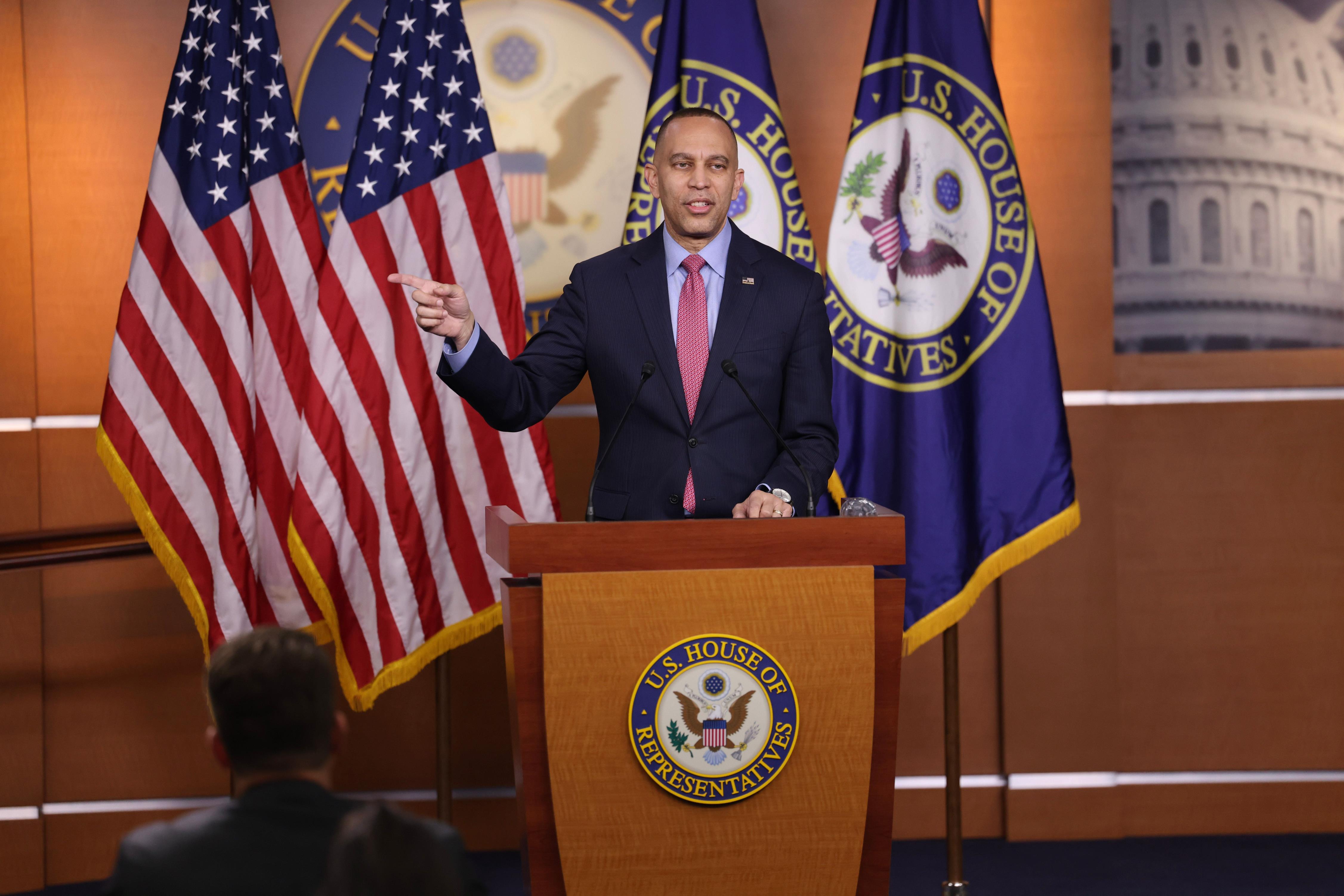 Leader Jeffries Speaking at Weekly Press Conference
