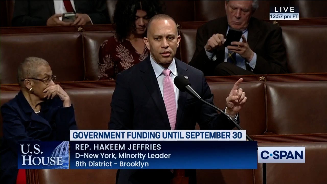 Leader Jeffries speaking on the House Floor
