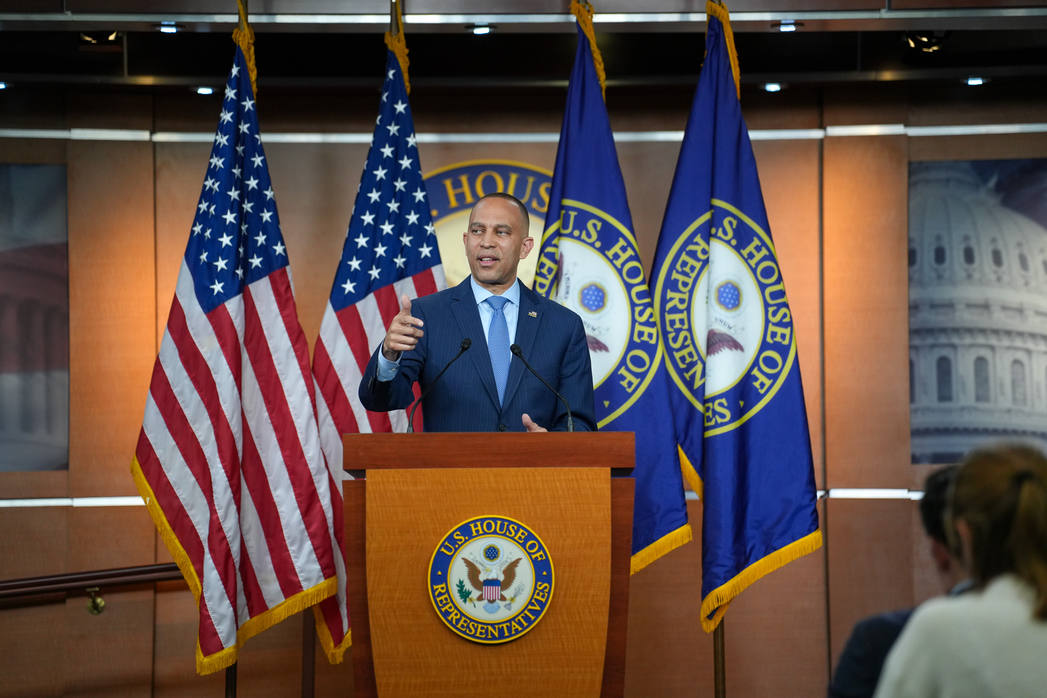 Leader Jeffries Speaking at Weekly Press Conference
