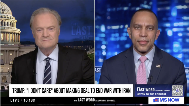 3.26.26, Leader Jeffries on MS NOW's The Last Word