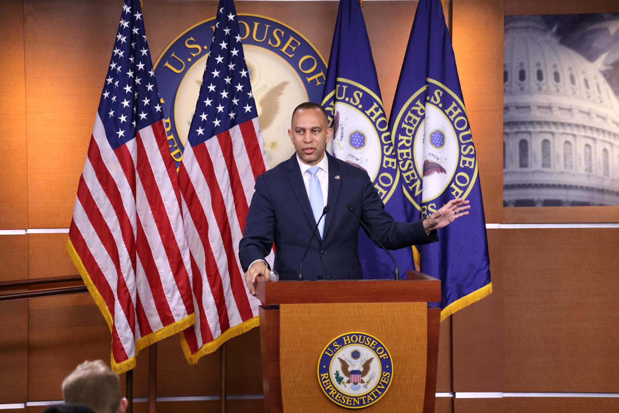 Leader Jeffries Speaking at Weekly Press Conference