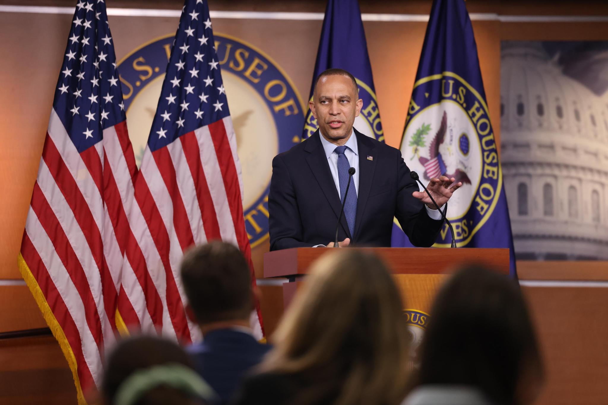 Leader Jeffries Speaking at Weekly Press Conference