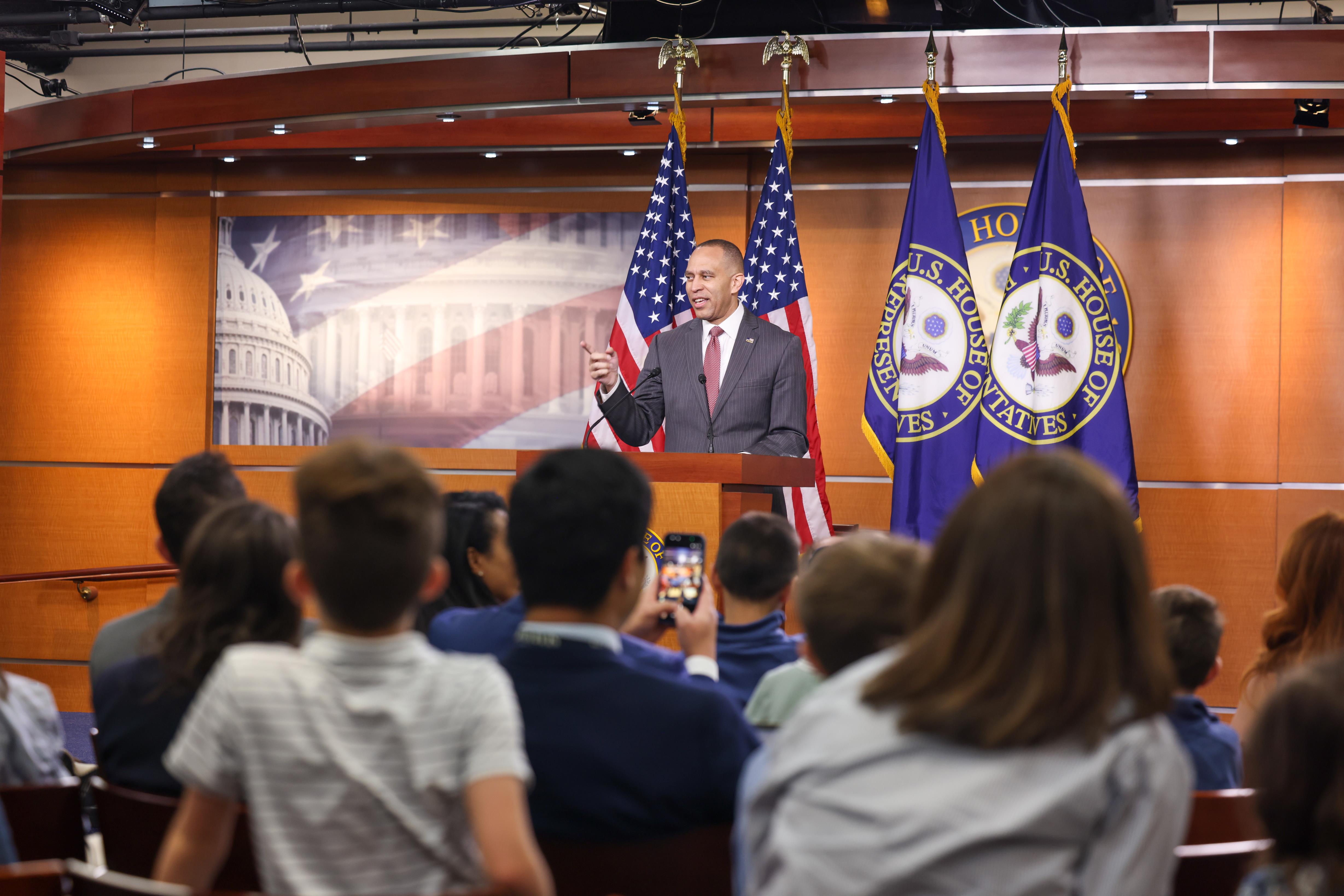 4.23.26, Leader Jeffries at Press Conference 2