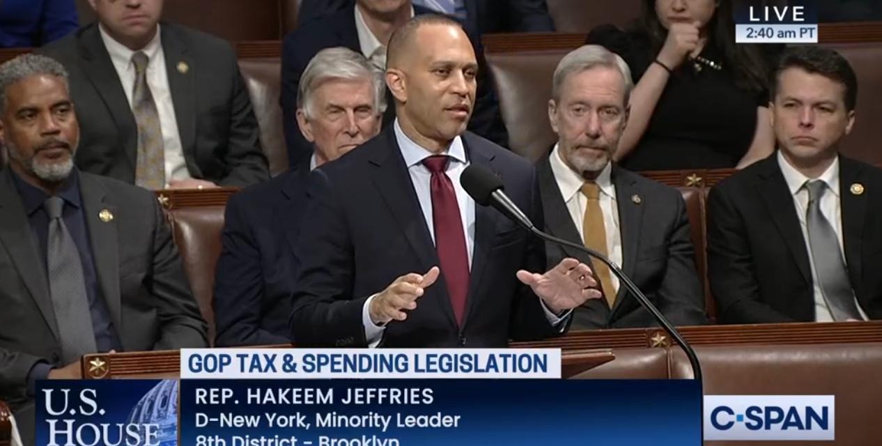 Leader Jeffries speaking on the House Floor