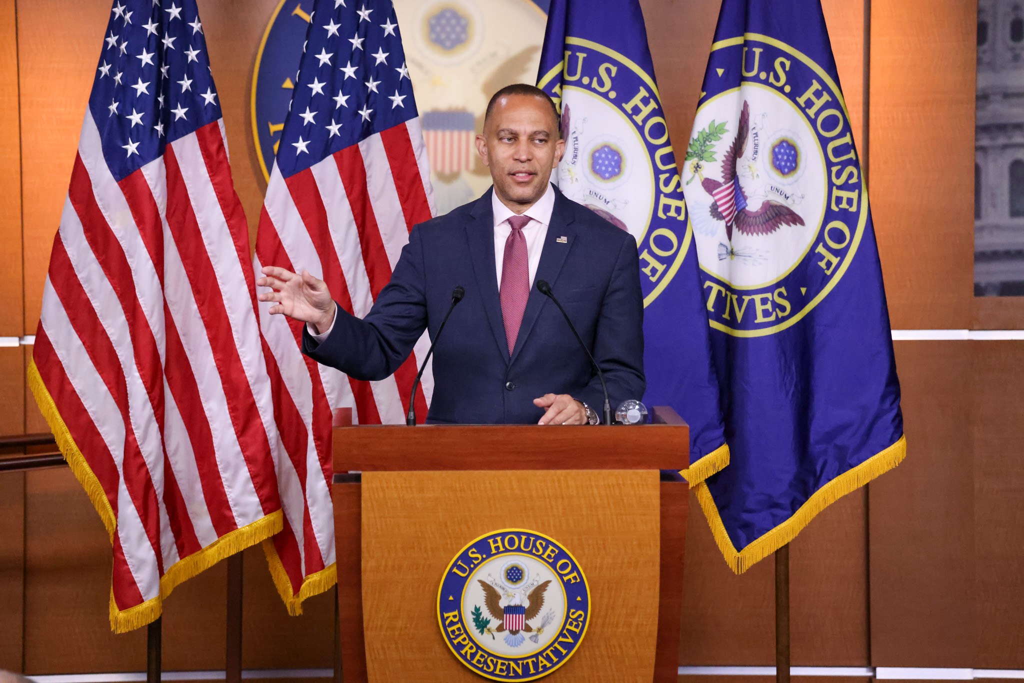 Leader Jeffries Speaking at Weekly Press Conference