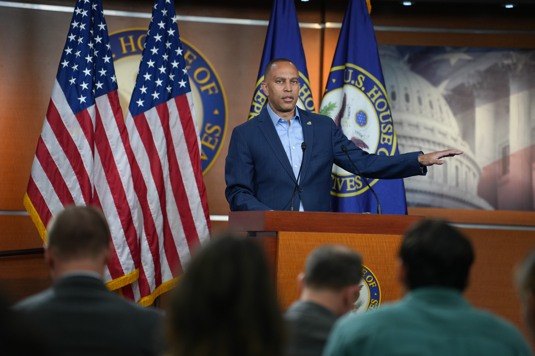 Leader Jeffries Speaking at Weekly Press Conference