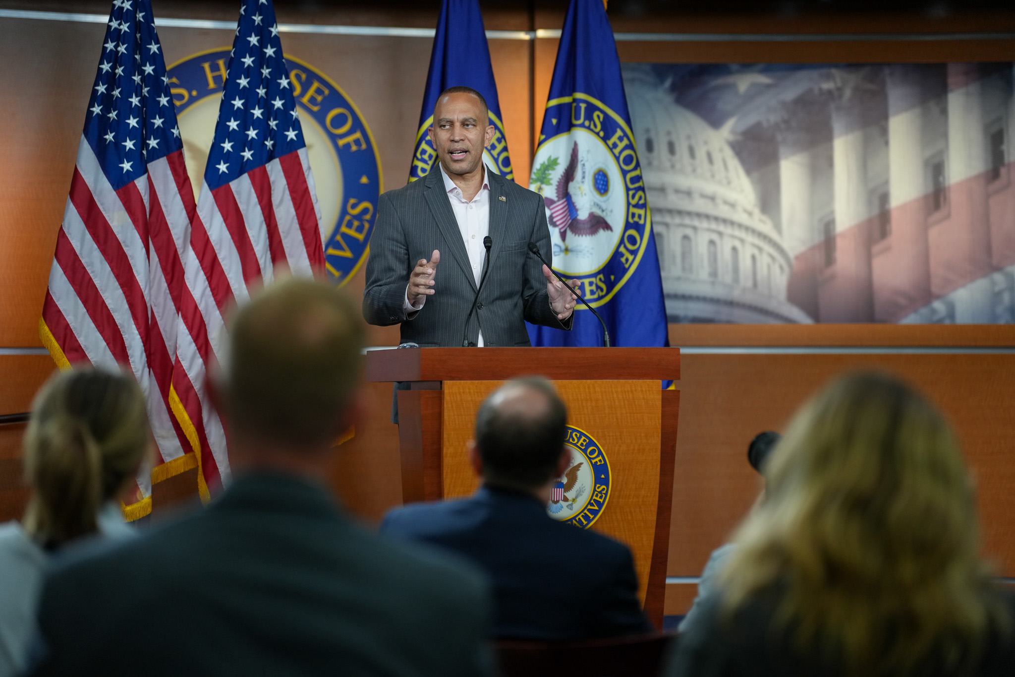 Leader Jeffries Speaking at Weekly Press Conference
