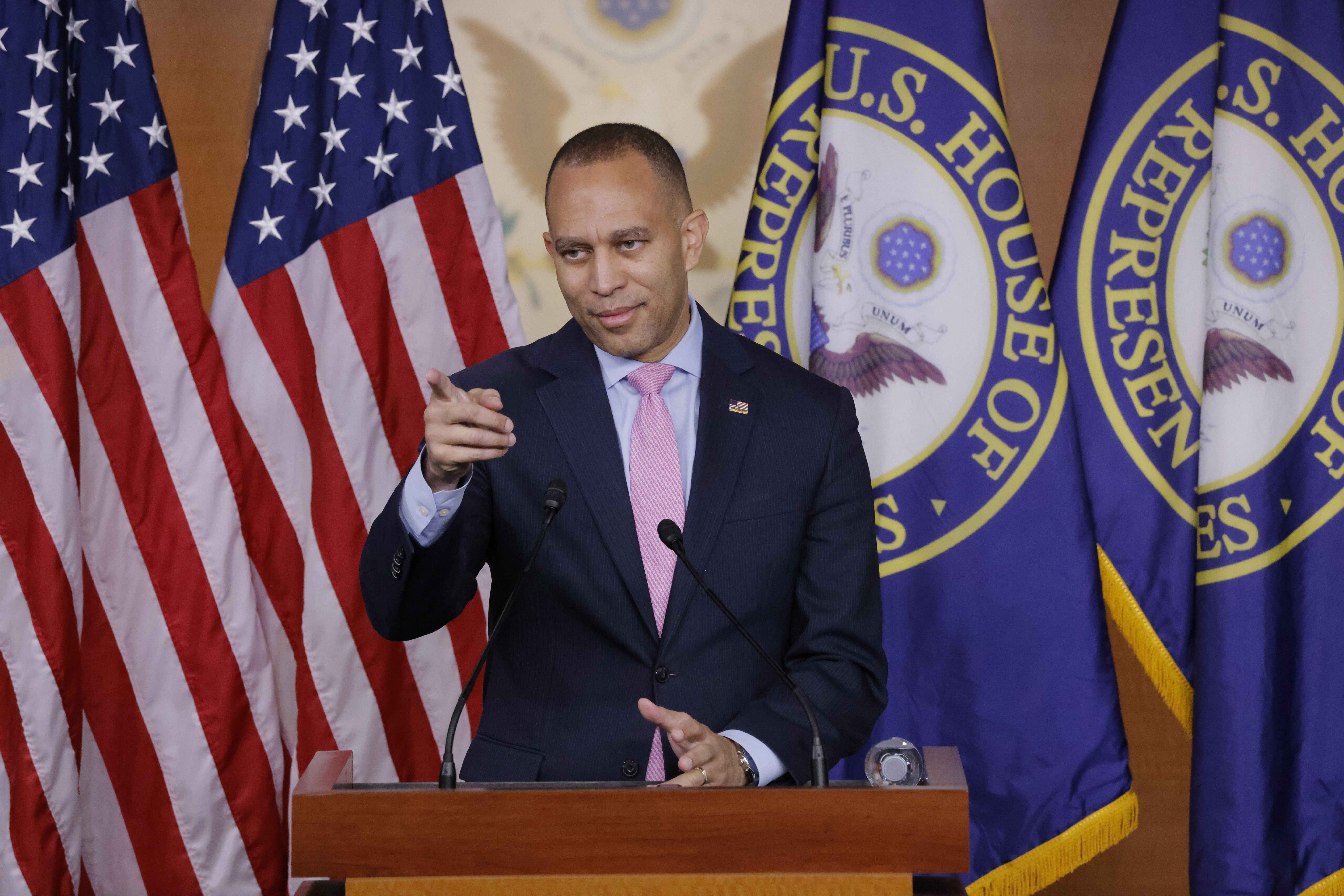 Leader Jeffries Speaking at Weekly Press Conference