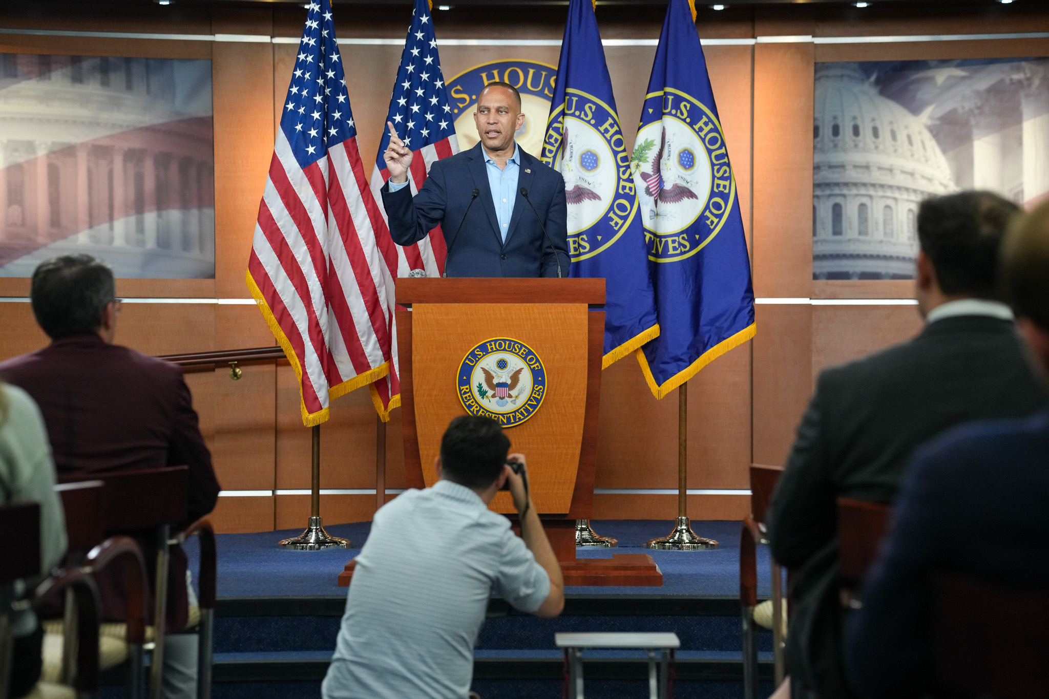 Leader Jeffries Speaking at Weekly Press Conference