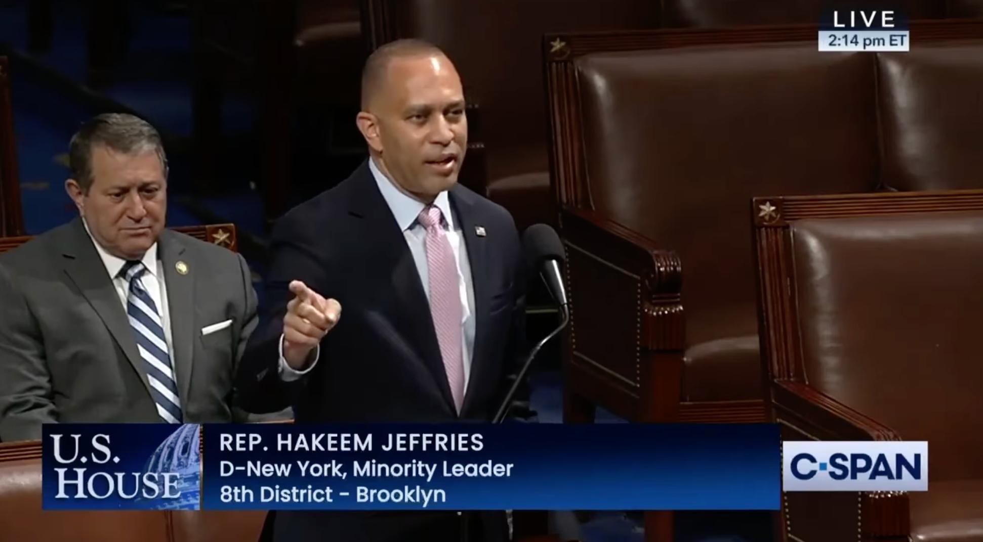 Leader Jeffries speaking on the House Floor