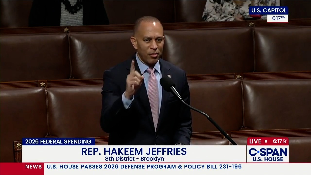 Leader Jeffries speaking on the House Floor