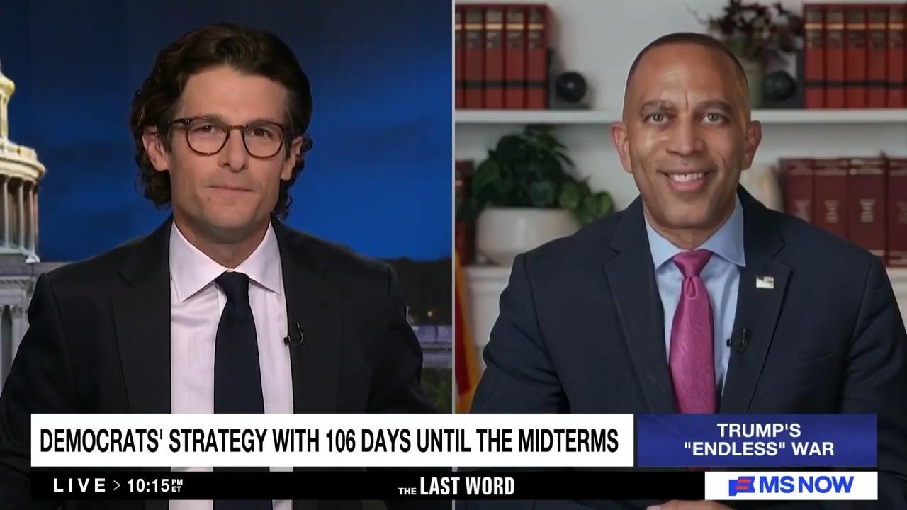 Leader Jeffries Appears on MS NOW's The Last Word