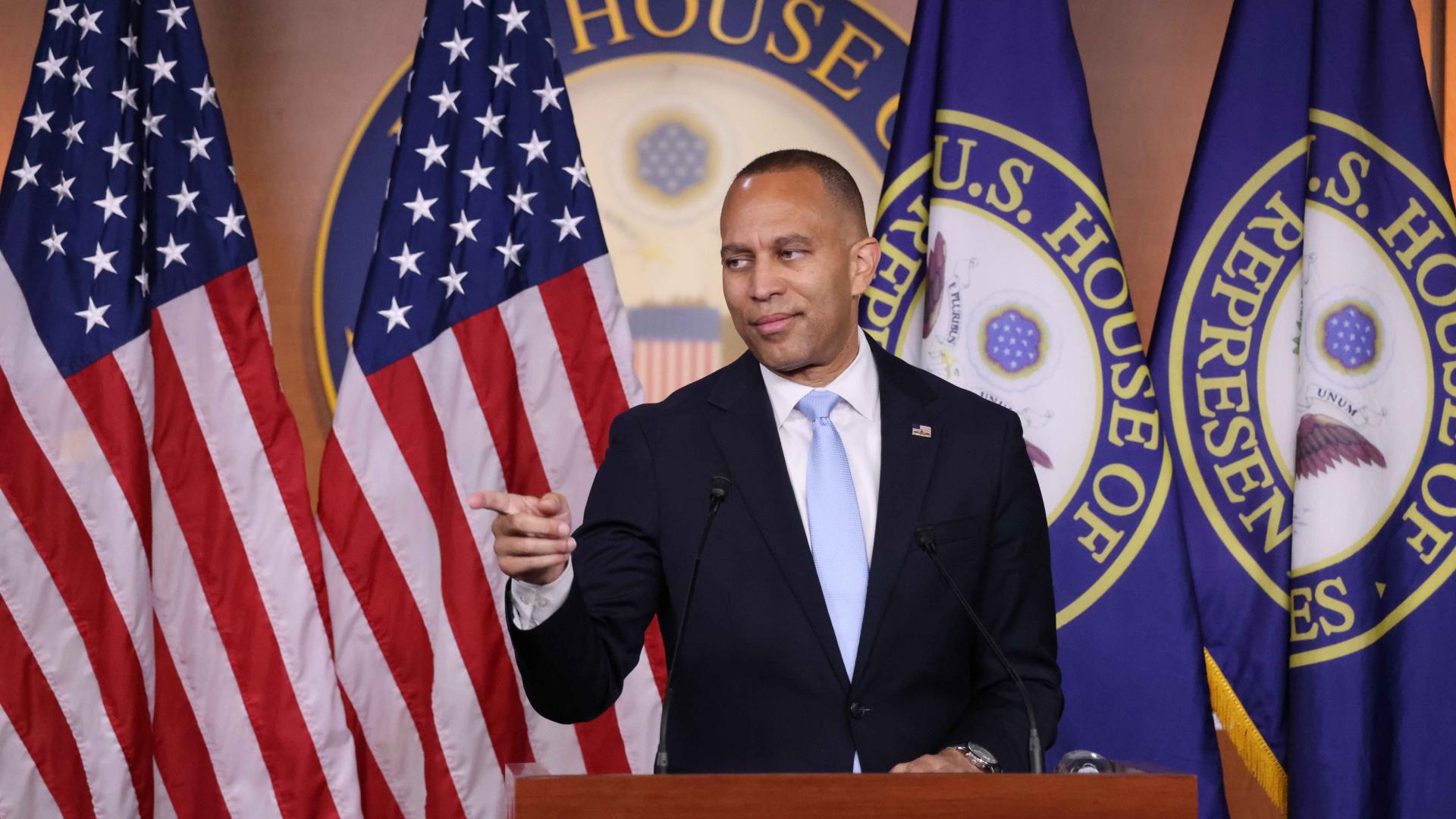 Leader Jeffries Speaking at Weekly Press Conference