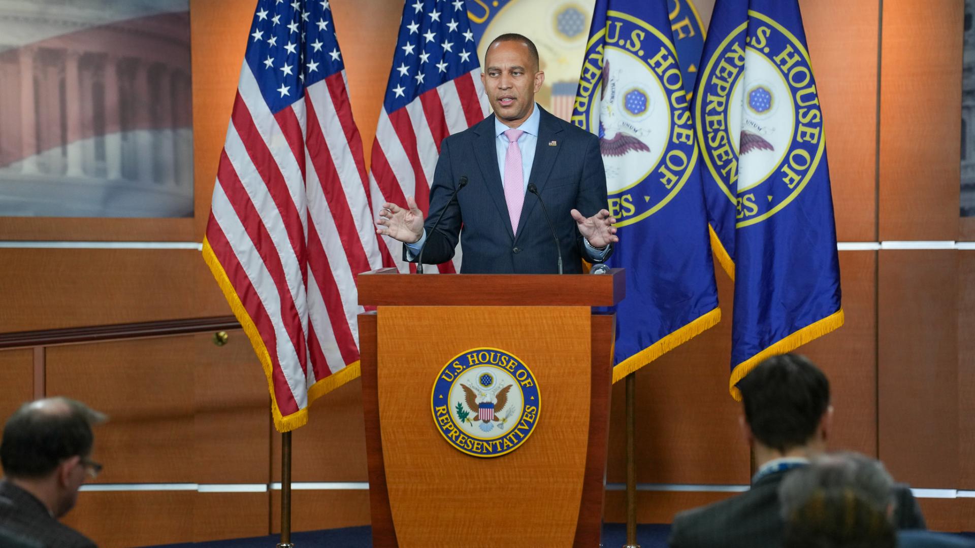 Leader Jeffries Speaking at Weekly Press Conference