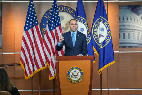 Leader Jeffries Speaking at Weekly Press Conference