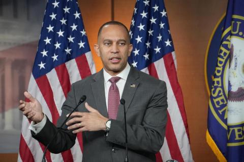 Leader Jeffries Speaking at Weekly Press Conference