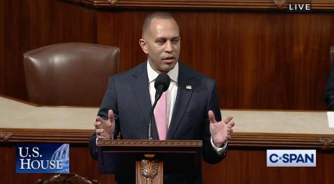 Leader Jeffries speaking on the House Floor