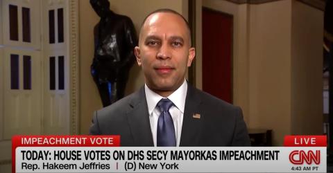 Leader Jeffries appearing on CNN's This Morning