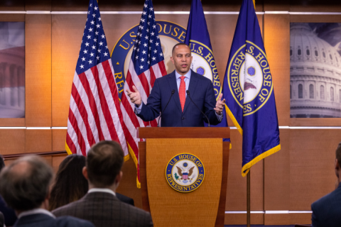 Leader Jeffries Speaking at Weekly Press Conference