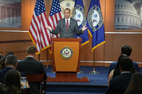 Leader Jeffries Speaking at Weekly Press Conference