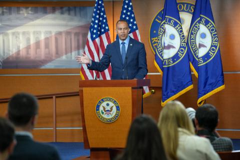 Leader Jeffries Speaking at Weekly Press Conference