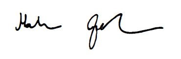 Leader Jeffries signature