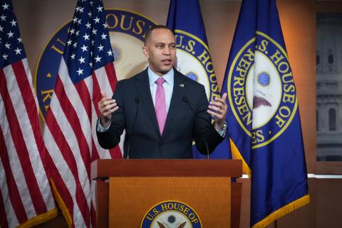 Leader Jeffries Speaking at Weekly Press Conference