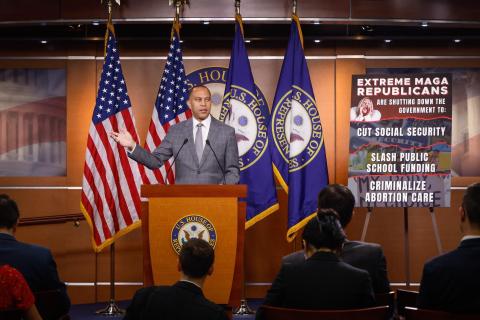 Leader Jeffries Speaking at Weekly Press Conference