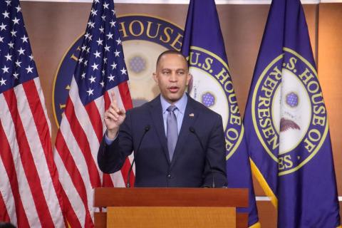 Leader Jeffries Speaking at Weekly Press Conference