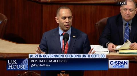 Leader Jeffries speaking on the House Floor